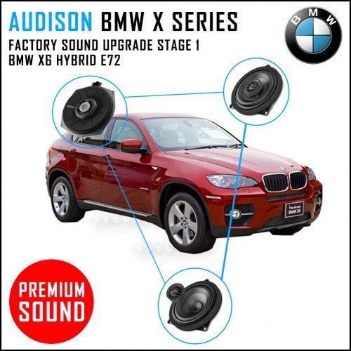 Bmw X Series X6 E72 Audison Prima Sound Upgrade Stage 1