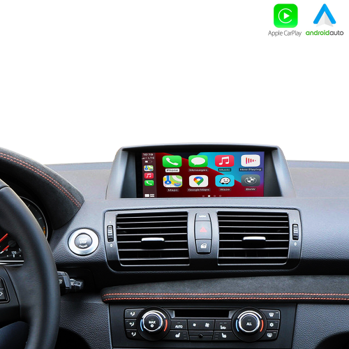 Wireless CarPlay Android Auto For BMW Series 1 E87 E88 E81 E82 Screen