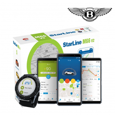 StarLine M66 v2 Immobiliser with Undetectable Tracking, Remote Immobilisation, Call, Text, App Alerts with built in Sensors Designed for Bentley