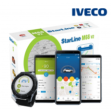 StarLine M66 v2 Immobiliser with Undetectable Tracking, Remote Immobilisation, Call, Text, App Alerts with built in Sensors Designed for IVECO